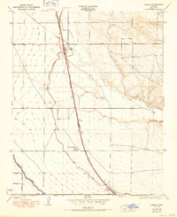 Famoso 1950 topographic map thumbnail