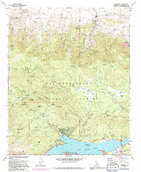 Fawnskin 1971 topographic map thumbnail