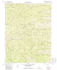 Felkner Hill 1968 topographic map thumbnail
