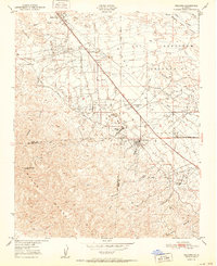 Fellows 1951 topographic map thumbnail