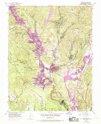 Felton 1955 topographic map thumbnail