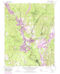 Felton 1955 topographic map thumbnail