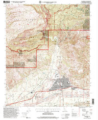 Fillmore 1995 topographic map thumbnail