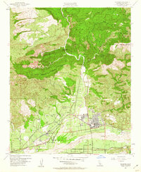 Fillmore 1951 topographic map thumbnail