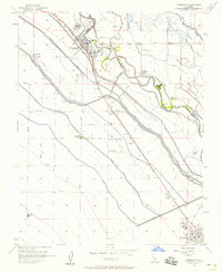 Firebaugh 1956 topographic map thumbnail