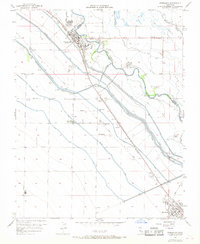 Firebaugh 1956 topographic map thumbnail