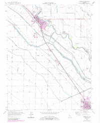 Firebaugh 1956 topographic map thumbnail