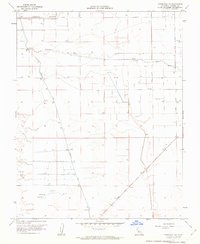 Firebaugh NE 1961 topographic map thumbnail