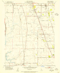 Florin 1953 topographic map thumbnail