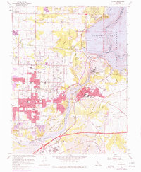 Folsom 1967 topographic map thumbnail