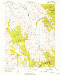 Folsom SE 1954 topographic map thumbnail