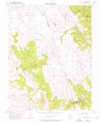 Folsom SE 1954 topographic map thumbnail