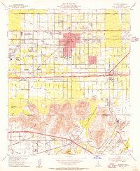 Fontana 1953 topographic map thumbnail