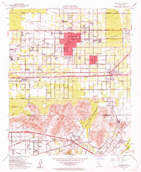 Fontana 1953 topographic map thumbnail