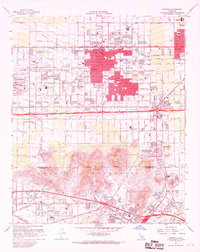 Fontana 1967 topographic map thumbnail