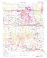 Fontana 1967 topographic map thumbnail