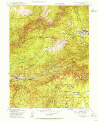 Forbestown 1955 topographic map thumbnail