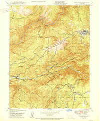 Forbestown 1950 topographic map thumbnail