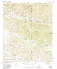 Forest Falls 1970 topographic map thumbnail