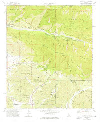 Forest Falls 1970 topographic map thumbnail