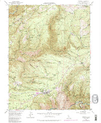 Foresthill 1949 topographic map thumbnail
