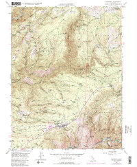 Foresthill 1949 topographic map preview