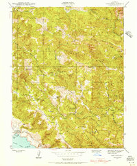 Fort Ross 1943 topographic map thumbnail