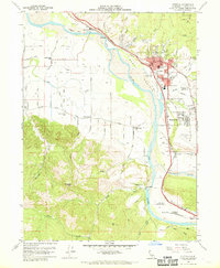 Fortuna 1959 topographic map thumbnail