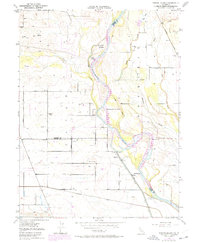 Foster Island 1950 topographic map thumbnail