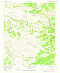 Foxen Canyon 1964 topographic map thumbnail