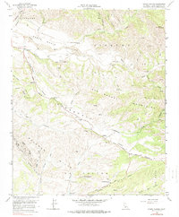Foxen Canyon 1964 topographic map thumbnail