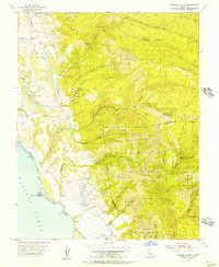 Franklin Point 1955 topographic map thumbnail