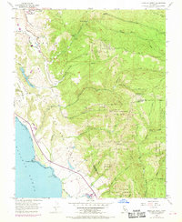 Franklin Point 1955 topographic map thumbnail