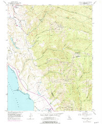 Franklin Point 1955 topographic map thumbnail