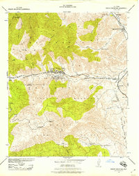 Frazier Mountain 1942 topographic map thumbnail