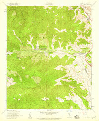 Frazier Mtn 1958 topographic map thumbnail
