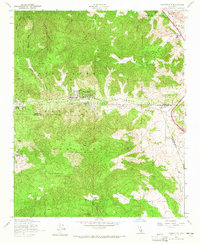 Frazier Mtn 1958 topographic map thumbnail