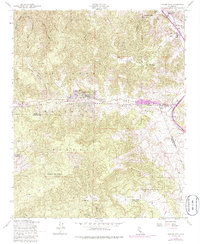 Frazier Mtn 1958 topographic map thumbnail