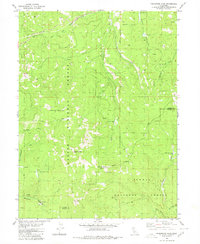 Fredonyer Pass 1980 topographic map thumbnail