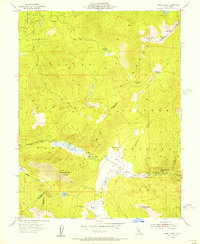 Freel Peak 1955 topographic map thumbnail