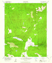 Freel Peak 1955 topographic map thumbnail