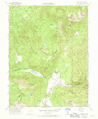 Freel Peak 1955 topographic map thumbnail