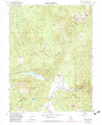 Freel Peak 1955 topographic map thumbnail