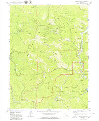 French Gulch 1979 topographic map thumbnail
