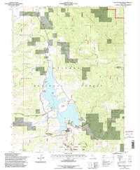 Frenchman Lake 1994 topographic map thumbnail