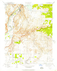Friant 1946 topographic map thumbnail