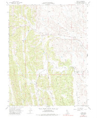 Fruto 1968 topographic map preview
