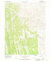 Fruto 1968 topographic map preview