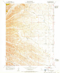 Fruto NE 1952 topographic map thumbnail