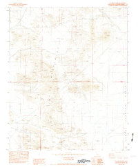 Fry Mountains 1982 topographic map thumbnail